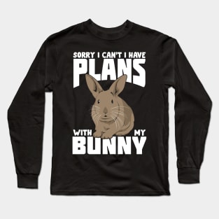 Rabbit Bunny Pet Animal Lover Gift Long Sleeve T-Shirt